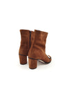 CHIARA RUST SUEDE LEATHER BOOTS (6,5cm)_size 38