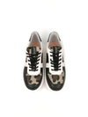 BETTY BLACK LEATHER SNEAKERS