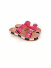 BROOKE MULTICOLOR FLATFORM SANDALS