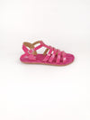 ARPIDES FUCHSIA LEATHER SANDALS