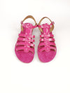 ARPIDES FUCHSIA LEATHER SANDALS
