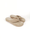 AURORA BEIGE FLATFORM SANDALS