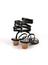 ALESSIA BLACK SHORT HEELS