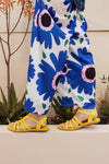 ARPIDES YELLOW LEATHER SANDALS