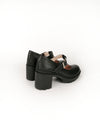 ALICE MARY JANES BLACK RUBBER HEELS (7,5cm)_size 41½