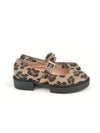 JANE LEOPARD RUBBER FLATS