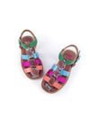 ADDISON BROWN FISHERMAN LEATHER SANDALS