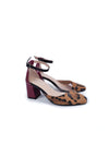 MARGOT MULTICOLOR LEATHER HEELS (6,5cm)