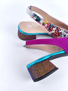 LEANDRA TWO-TONE SLINGBACKS