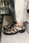 MATILDA LEOPARD RUBBER FLATS