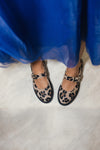 JANE LEOPARD RUBBER FLATS