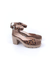 FIONA LEATHER RUBBER HEELS (7,5cm)
