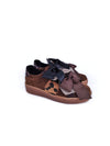 NONIKA BROWN SUEDE LEATHER SNEAKERS