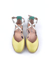 MARGO YELLOW/MINT ESPADRILLES