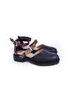 ELLIE MULTICOLOR RUBBER FLATS