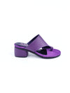 LOUISE PURPLE SHORT HEELS (4,5cm)