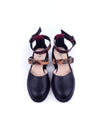 ELLIE MULTICOLOR RUBBER FLATS