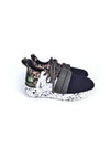 BARCELONA BLACK/LEOPARD SNEAKERS