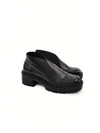 BETHANY BLACK MOCCASINS