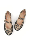 JANE LEOPARD RUBBER FLATS