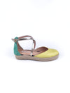 MARGO YELLOW/MINT ESPADRILLES