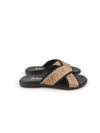 EMELIA RAFFIA FLAT SLIPPER SANDALS_size 36