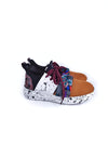 BARCELONA OCHRE/BLACK SNEAKERS