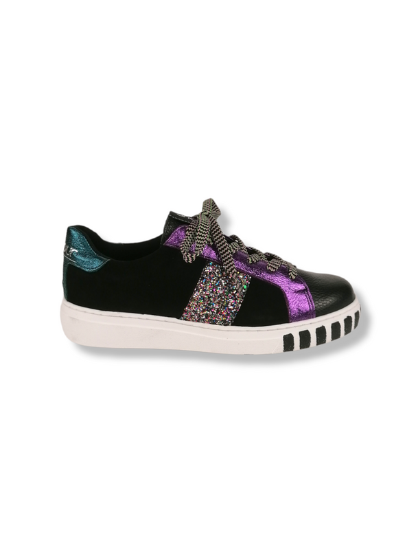 SONIA BLACK/BLACK SNEAKERS