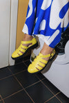 MATILDA YELLOW RUBBER FLATS